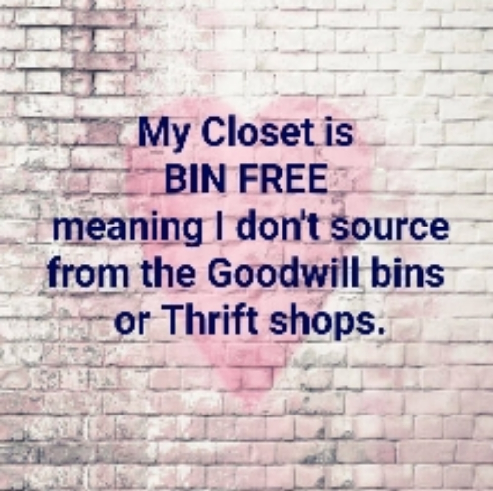 Bins Free Closet